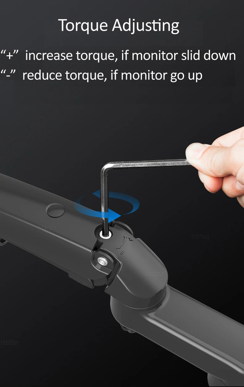 Dezko Sving Gas-Spring Monitor Arm — Dezko Modern Desks & Workspace Accessories — view 2