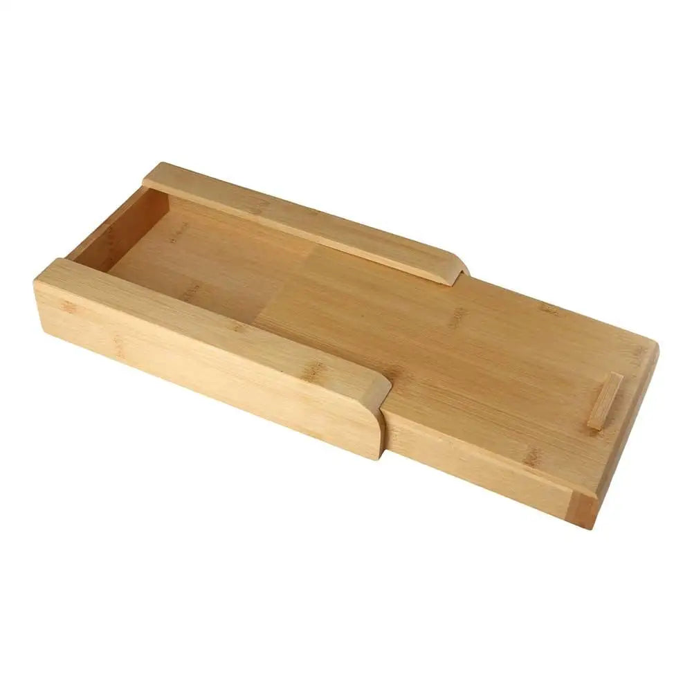 Dezko Loka Slimline Bamboo Under-Desk Tray — Dezko Modern Desks & Workspace Accessories — view 3
