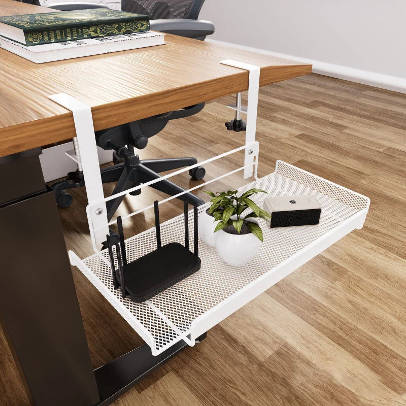 Dezko Kanal No-Drill Steel Cable Tray — Dezko Modern Desks & Workspace Accessories — view 2