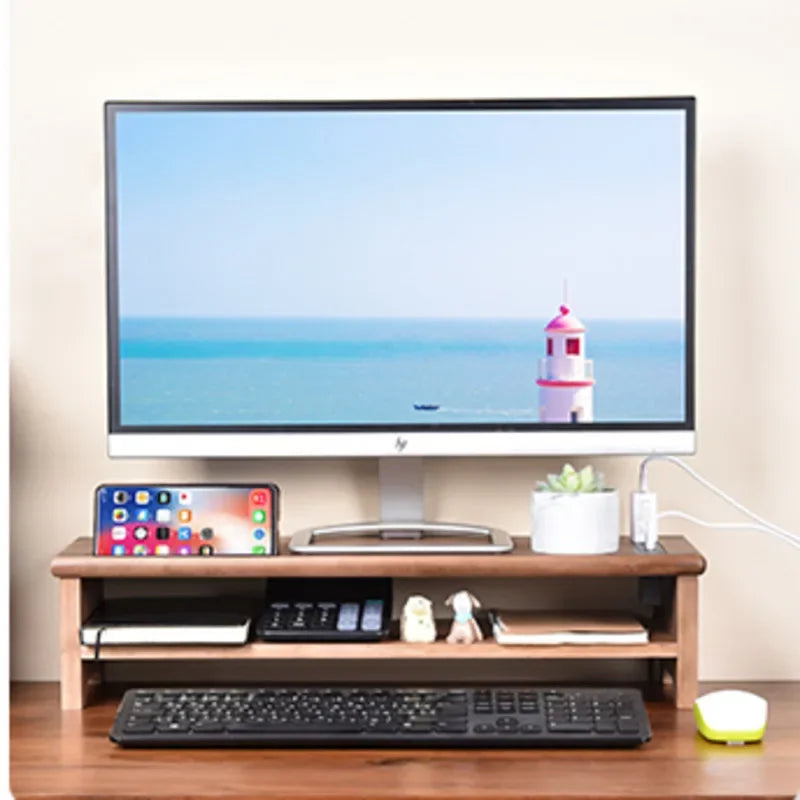 Dezko Alva Drawer-Base Monitor Riser — Dezko Modern Desks & Workspace Accessories — view 4