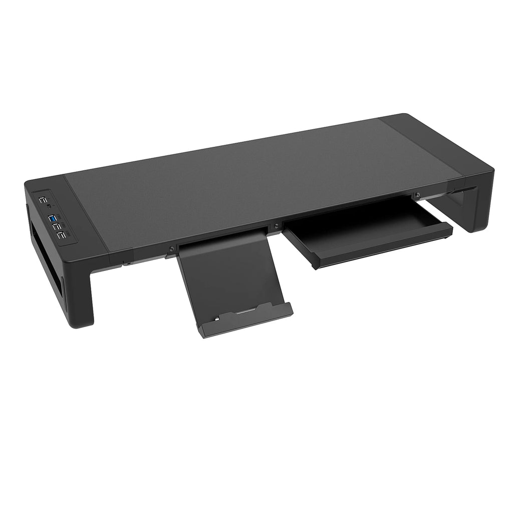 Dezko Lyft Folding Aluminium Monitor Riser — Dezko Modern Desks & Workspace Accessories — view 3