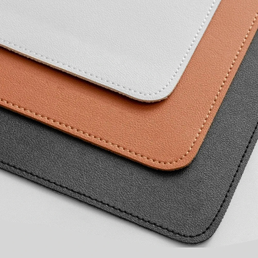 Dezko Marl Vegan Leather Desk Pad — Dezko Modern Desks & Workspace Accessories