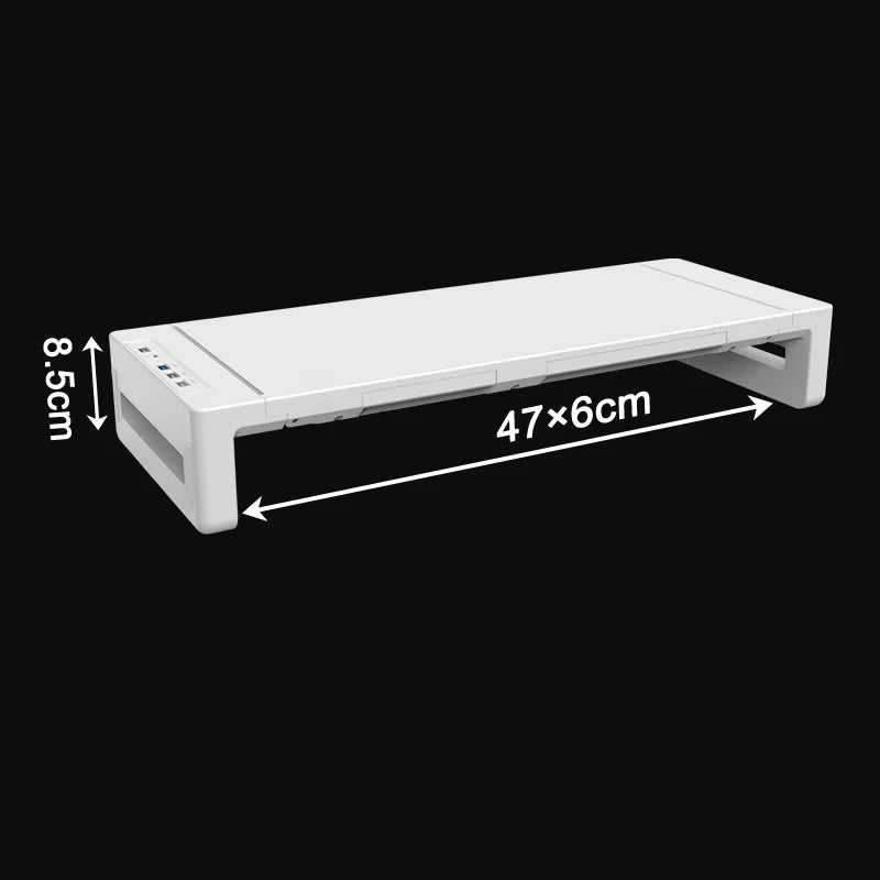 Dezko Lyft Folding Aluminium Monitor Riser — Dezko Modern Desks & Workspace Accessories — view 6