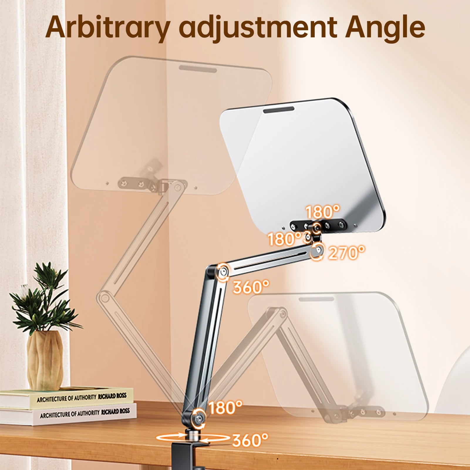 Dezko Blad Cantilever Desk Book Stand — Dezko Modern Desks & Workspace Accessories — view 4