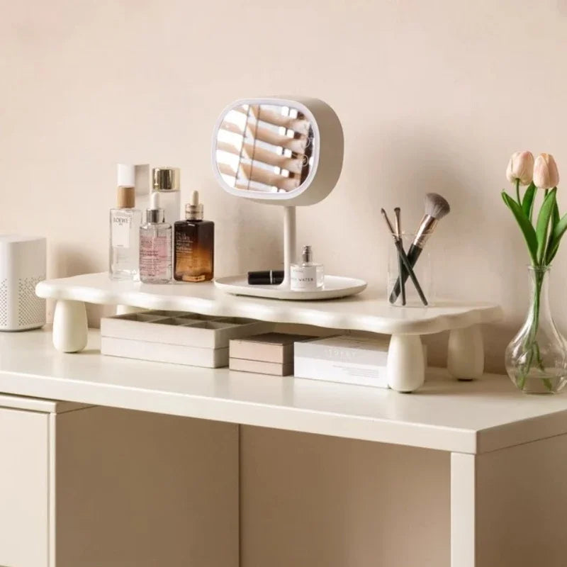 Dezko Skara Shelf-Top Solid Wood Riser — Dezko Modern Desks & Workspace Accessories — view 4