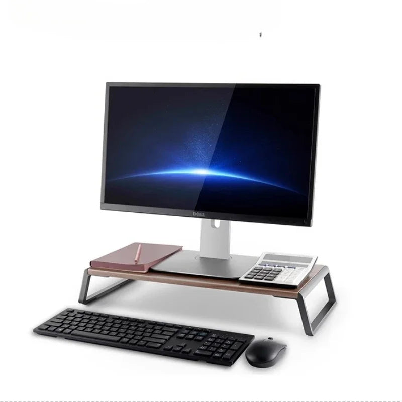 Dezko Norda Scandinavian Wood Monitor Riser — Dezko Modern Desks & Workspace Accessories — view 2