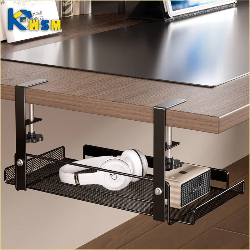 Dezko Kanal No-Drill Steel Cable Tray — Dezko Modern Desks & Workspace Accessories