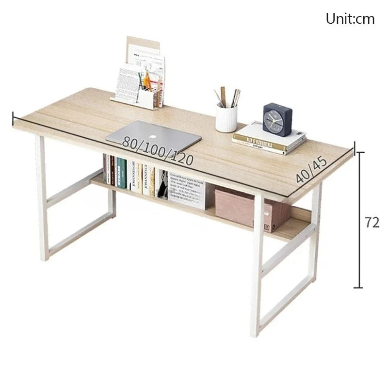 Dezko Vardo Wide-Top Study Desk — Dezko Modern Desks & Workspace Accessories — view 6