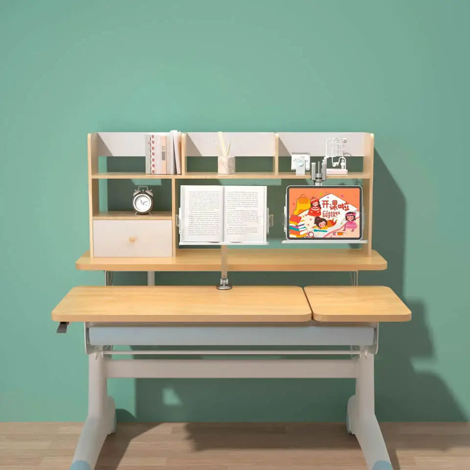 Dezko Lesa Clamp-Mount Aluminium Book Stand — Dezko Modern Desks & Workspace Accessories — view 3
