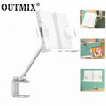 Dezko Lesa Clamp-Mount Aluminium Book Stand — Dezko Modern Desks & Workspace Accessories