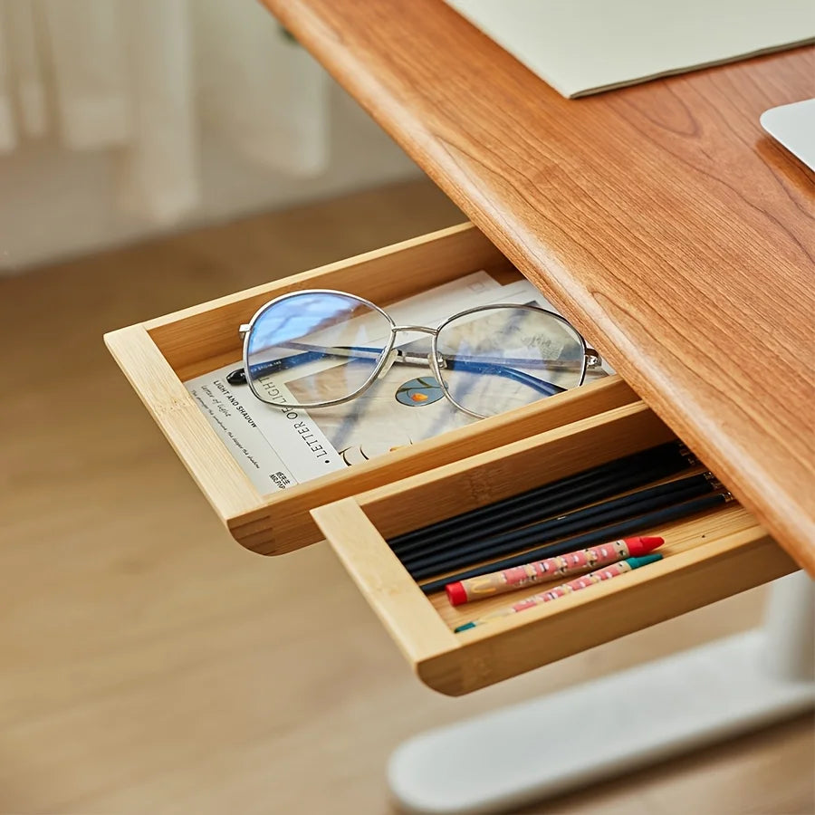 Dezko Hylla Walnut Under-Desk Organiser Drawer — Dezko Modern Desks & Workspace Accessories — view 3