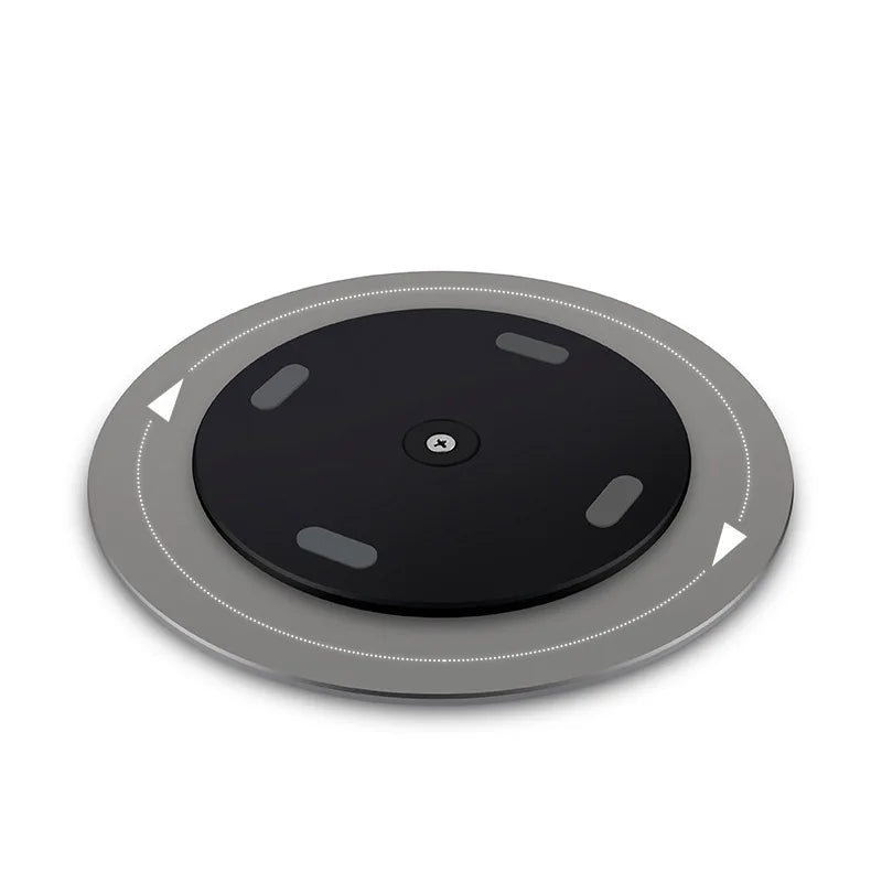 Dezko Orbi 360 Aluminium Rotating Monitor Base — Dezko Modern Desks & Workspace Accessories — view 4