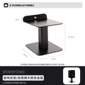 Dezko Kavi Walnut Desktop Speaker Risers — Dezko Modern Desks & Workspace Accessories
