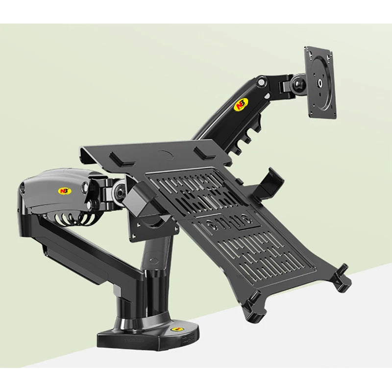 Dezko Tvilling Dual Monitor and Laptop Arm — Dezko Modern Desks & Workspace Accessories — view 2
