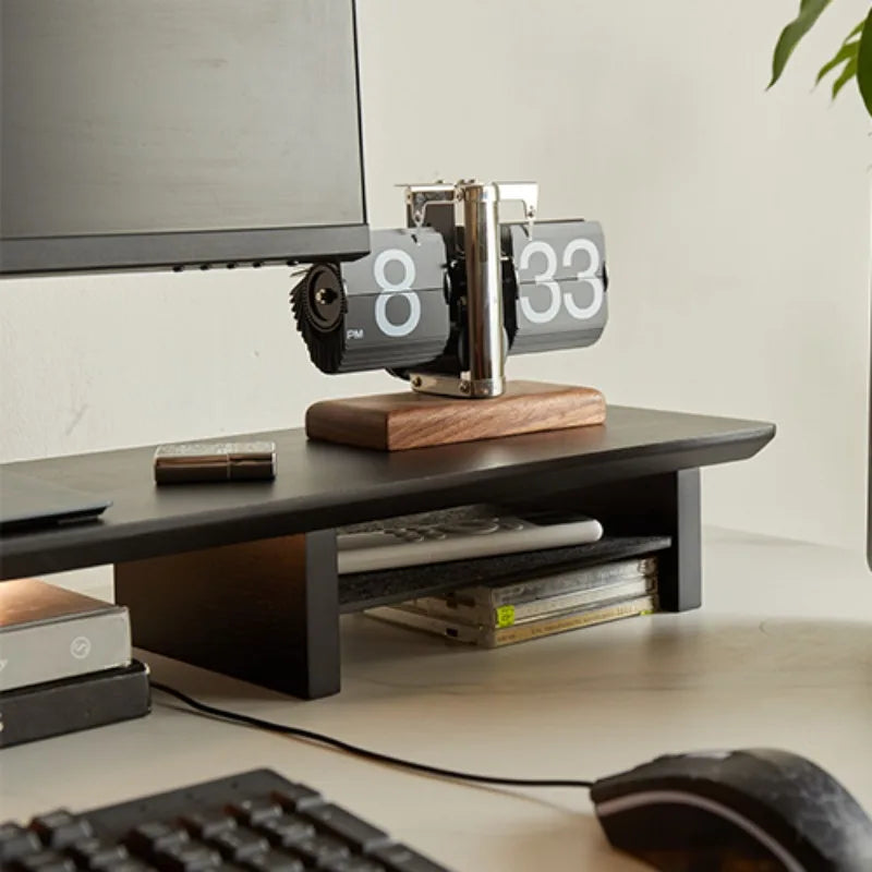 Dezko Halda Blackwood Monitor Riser — Dezko Modern Desks & Workspace Accessories — view 4