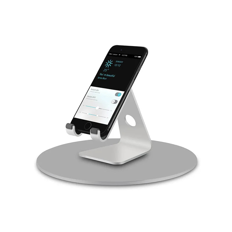 Dezko Orbi 360 Aluminium Rotating Monitor Base — Dezko Modern Desks & Workspace Accessories — view 5