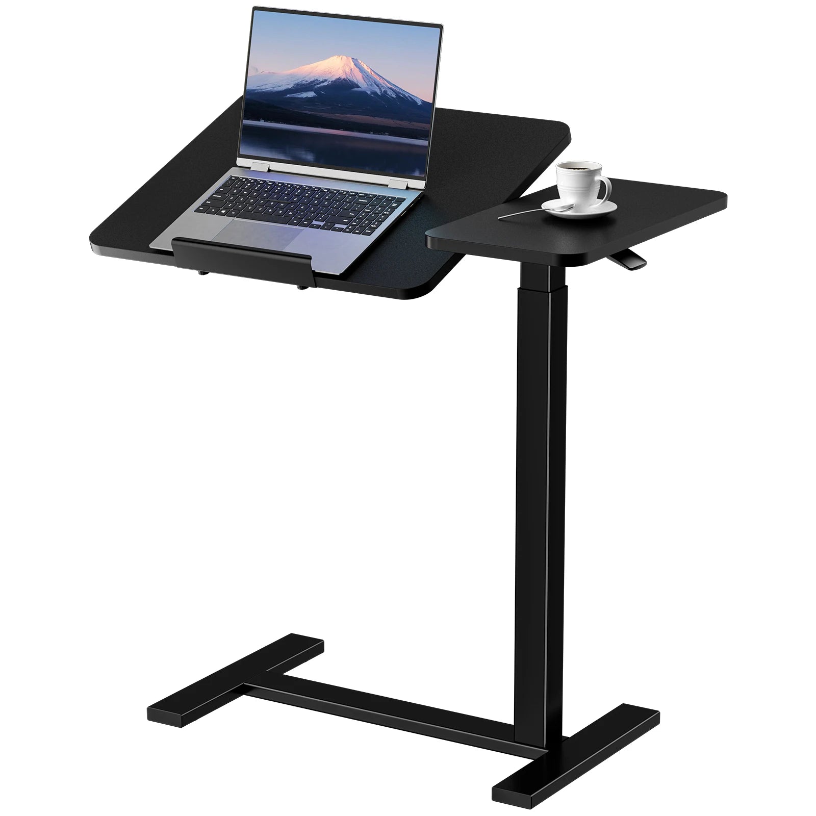 Dezko Klaff Flip-Top C-Frame Side Desk — Dezko Modern Desks & Workspace Accessories