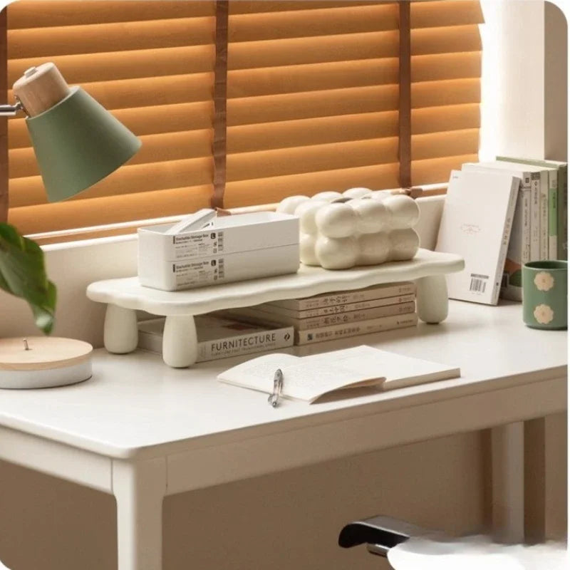 Dezko Skara Shelf-Top Solid Wood Riser — Dezko Modern Desks & Workspace Accessories — view 5